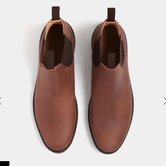 Jack Erwin Rocco Brown Leather Chelsea Boots Sz 10 main image 5
